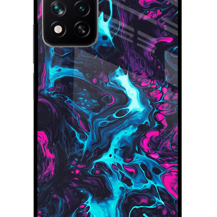 Abstract Redmi Note 13 Pro 5G Glass Case