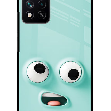 Funny Cartoon Redmi Note 13 Pro 5G Glass Case Back Cover by Casekaro