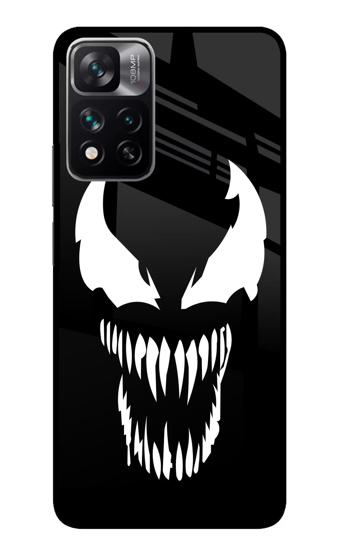Venom Redmi Note 13 Pro 5G Glass Case Back Cover by Casekaro
