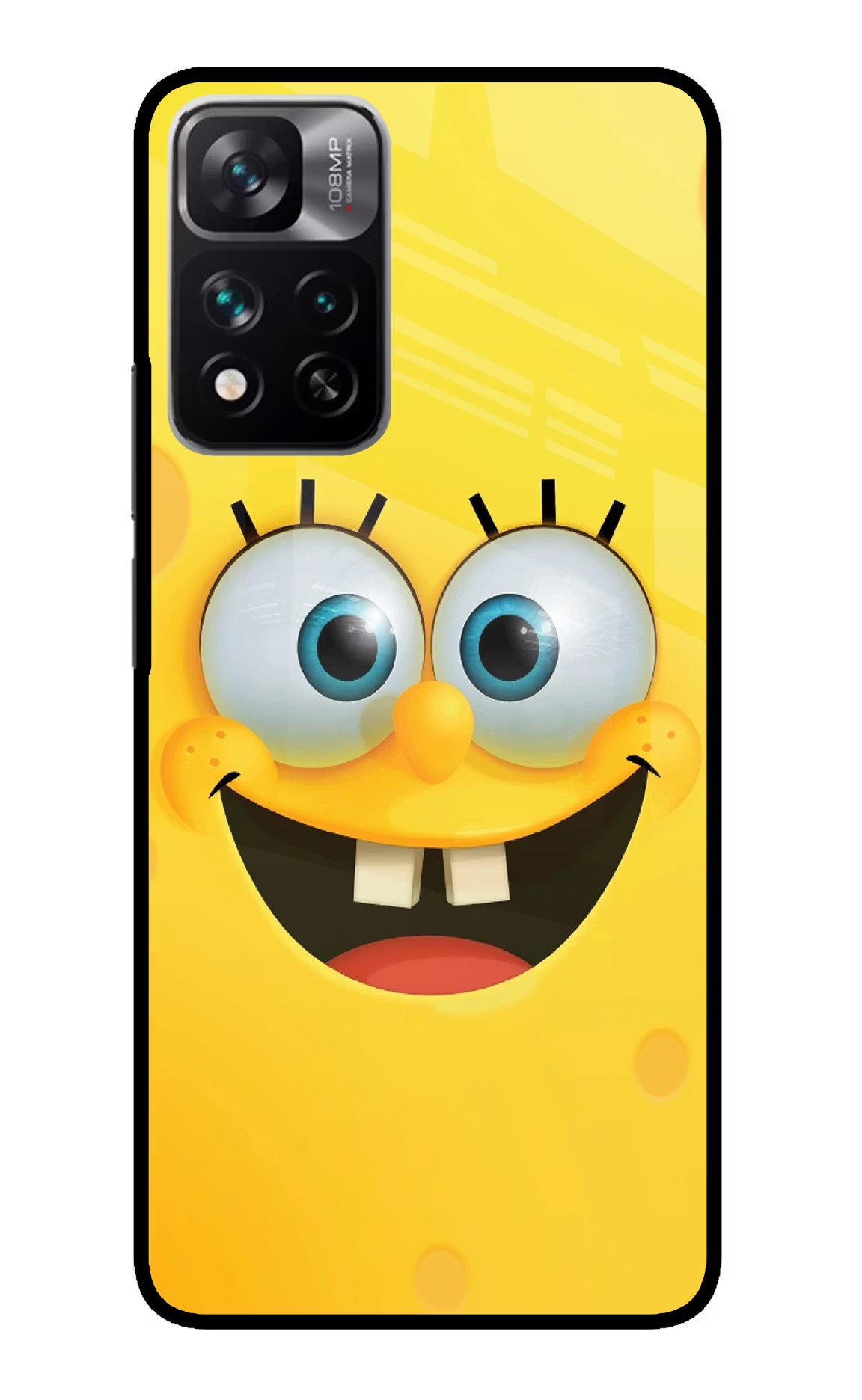 Sponge 1 Redmi Note 13 Pro 5G Glass Case Back Cover by Casekaro