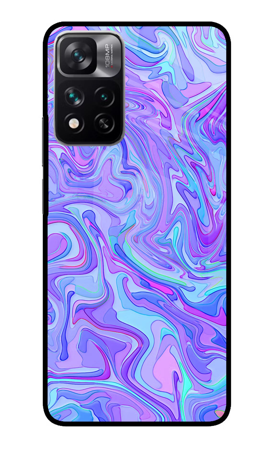 Glitter Redmi Note 13 Pro 5G Glass Case Back Cover by Casekaro