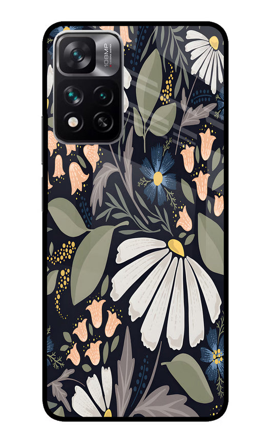 Flowers Art Redmi Note 13 Pro 5G Glass Case