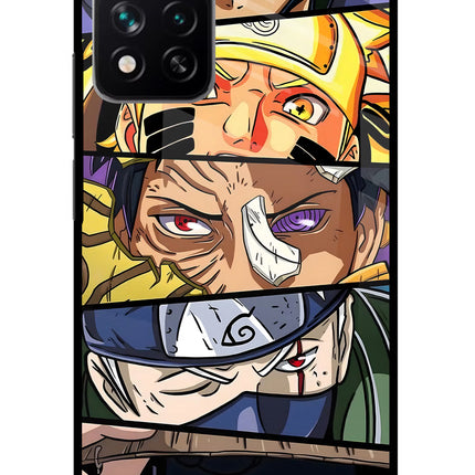 Naruto Character Redmi Note 13 Pro 5G Glass Case