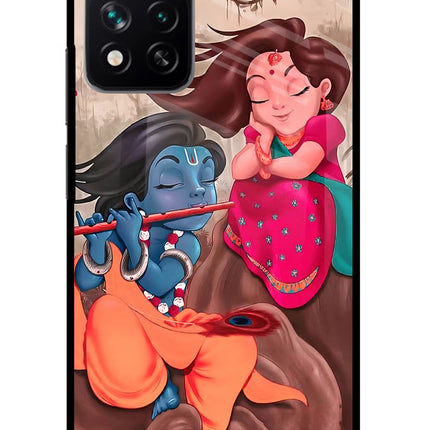 Radhe Krishna Redmi Note 13 Pro 5G Glass Case