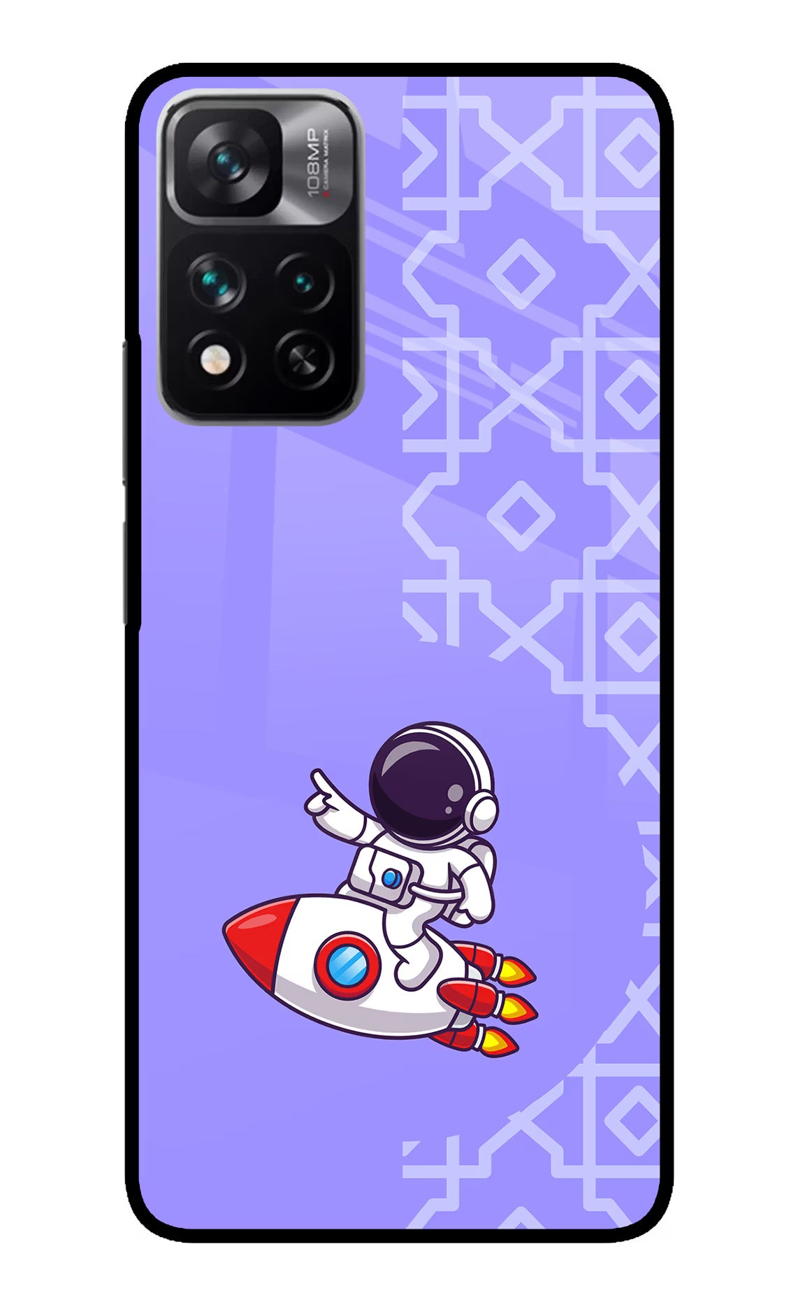 Cute Astronaut Redmi Note 13 Pro 5G Glass Case