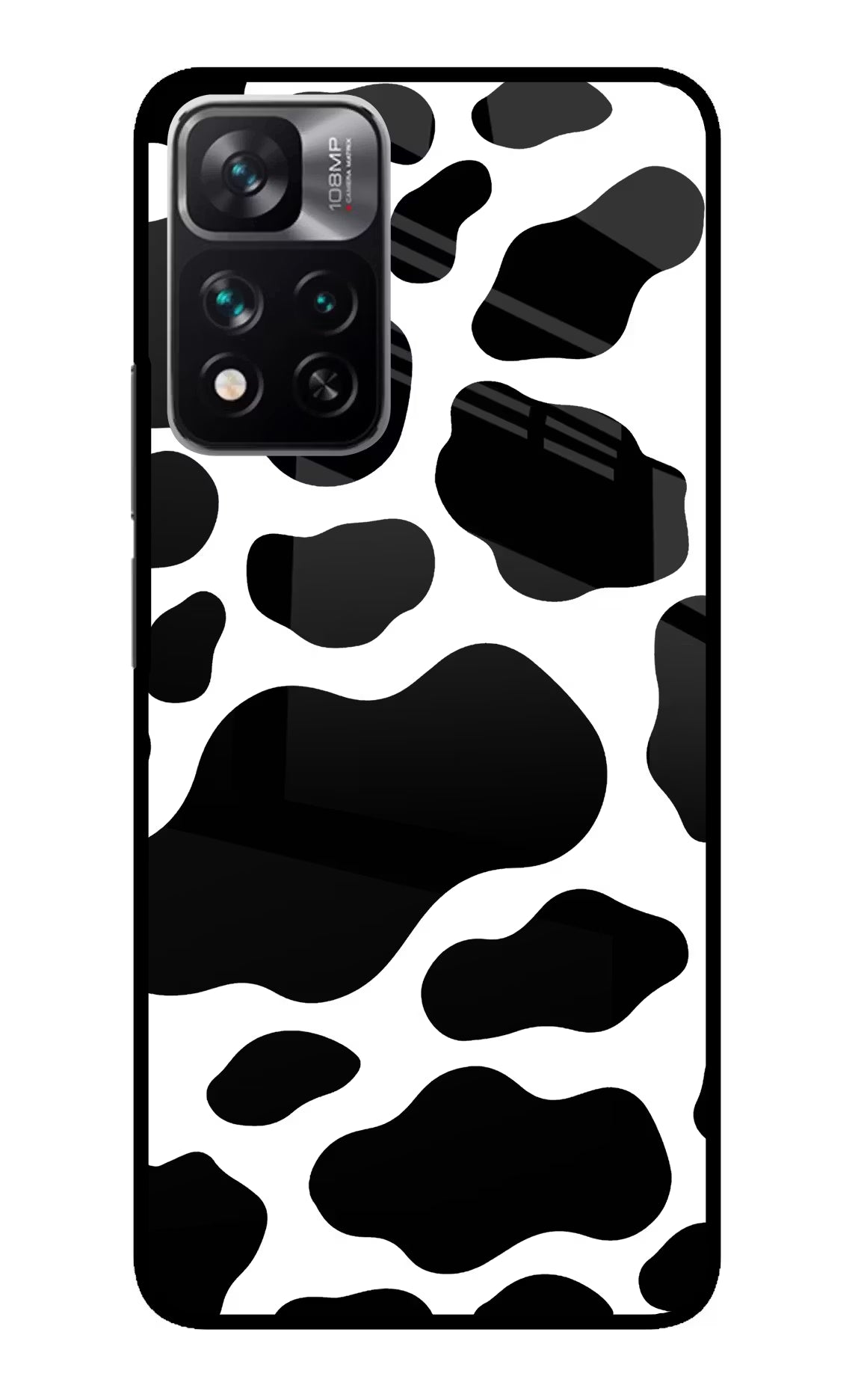 Cow Spots Redmi Note 13 Pro 5G Glass Case Back Cover by Casekaro