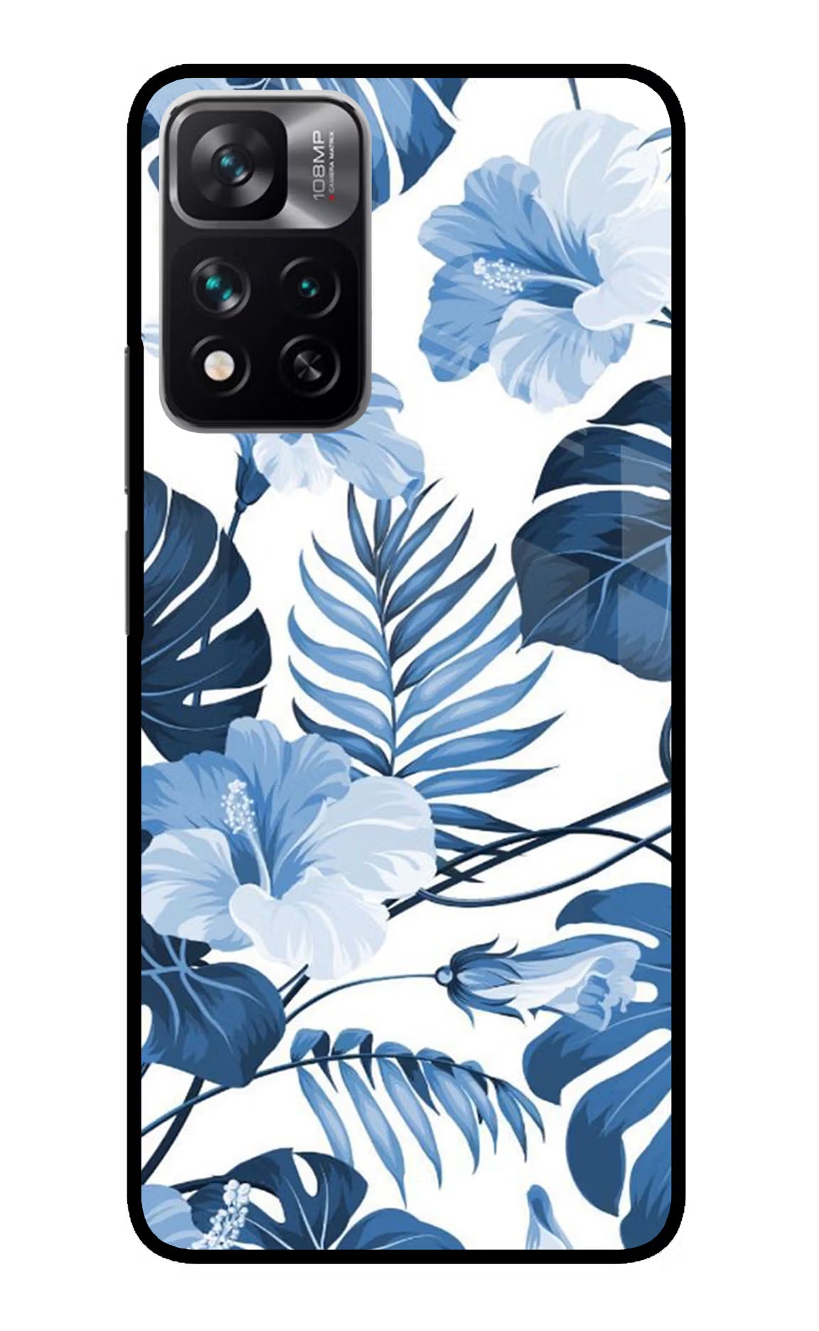 Fabric Art Redmi Note 13 Pro 5G Glass Case Back Cover by Casekaro