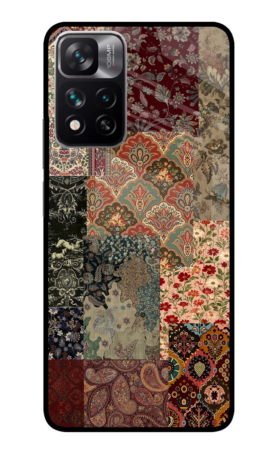 Desi Print Redmi Note 13 Pro 5G Glass Case Back Cover by Casekaro