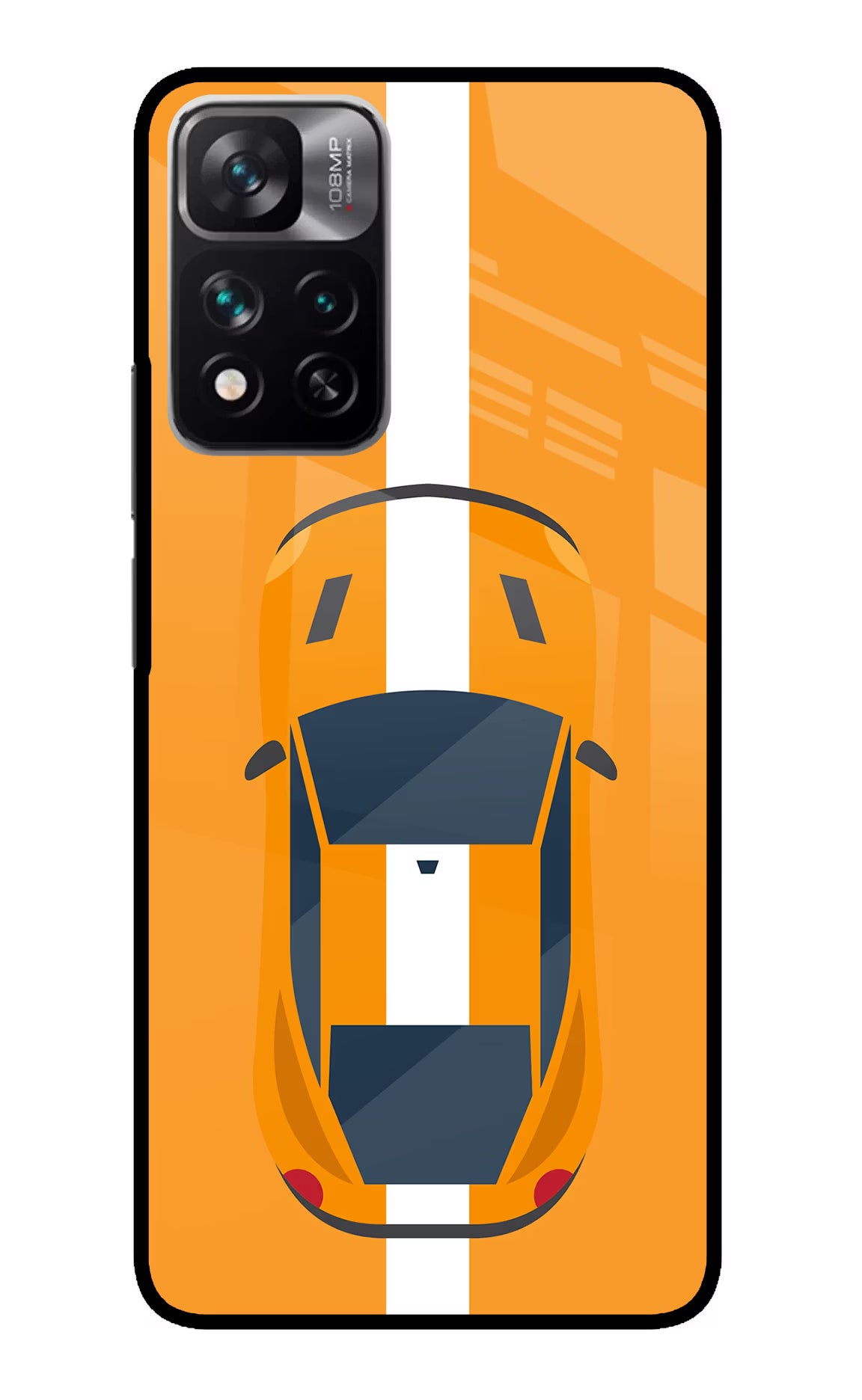 Highway Pursuit Redmi Note 13 Pro 5G Glass Case Back Cover by Casekaro