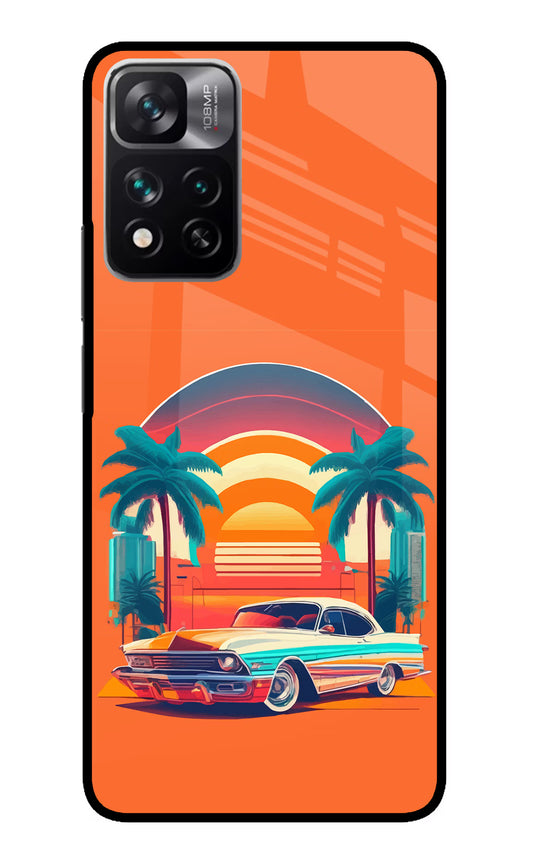 Palm Drive 80s Redmi Note 13 Pro 5G Glass Case