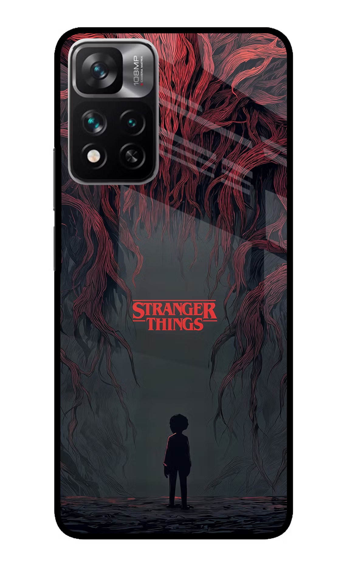 Ordinary Things Dark Side Redmi Note 13 Pro 5G Glass Case Back Cover by Casekaro