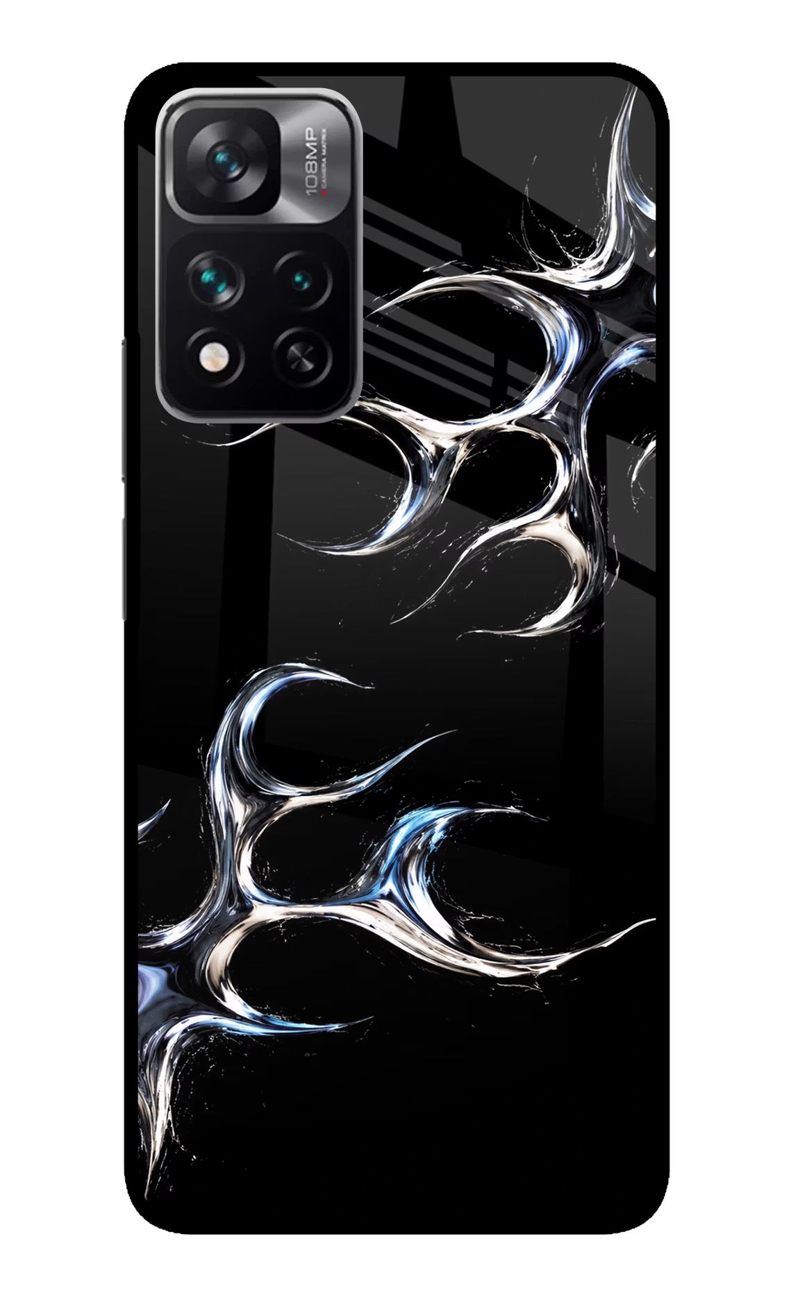 Chrome Tribal Redmi Note 13 Pro 5G Glass Case