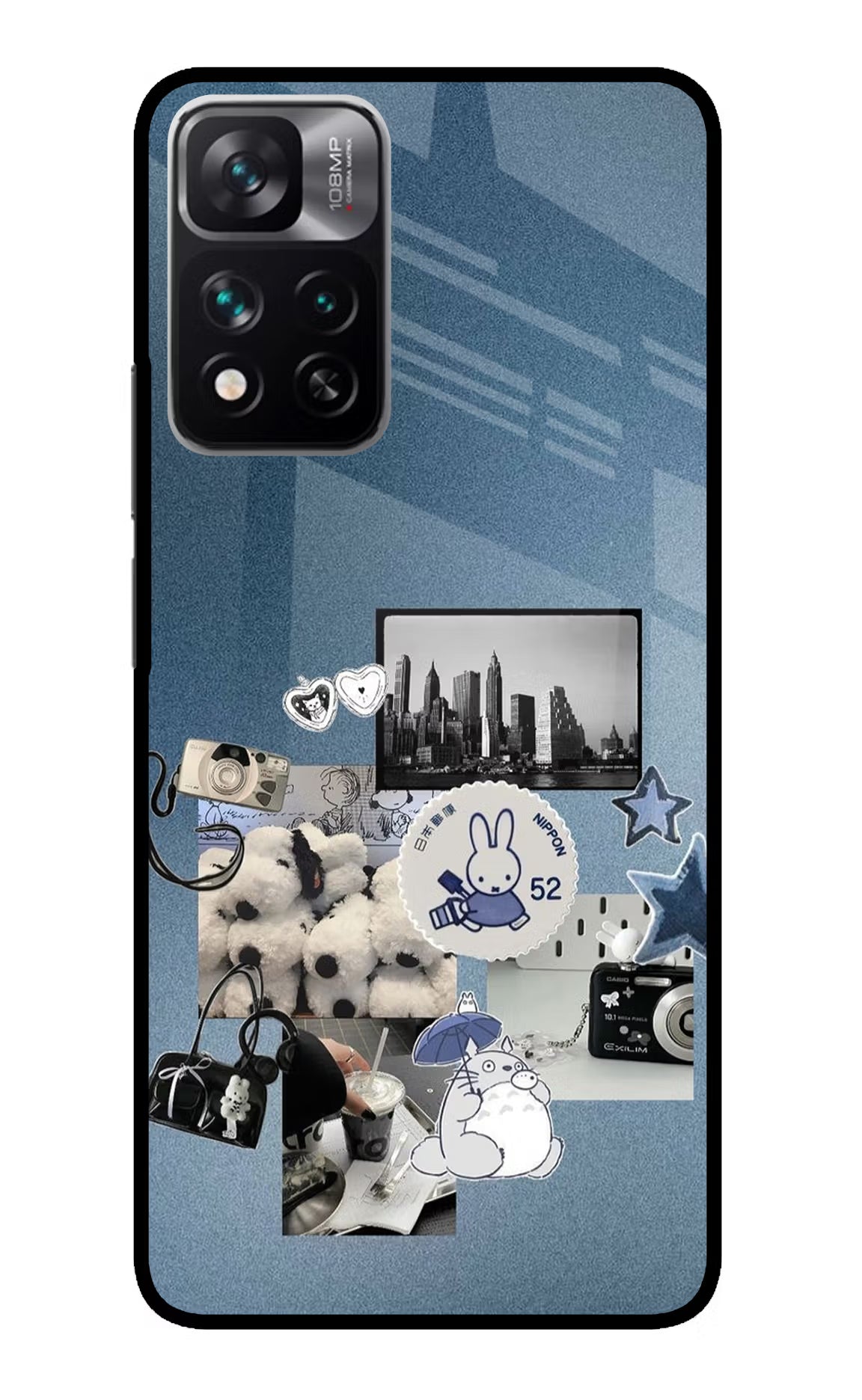 Miffy Redmi Note 13 Pro 5G Glass Case Back Cover by Casekaro