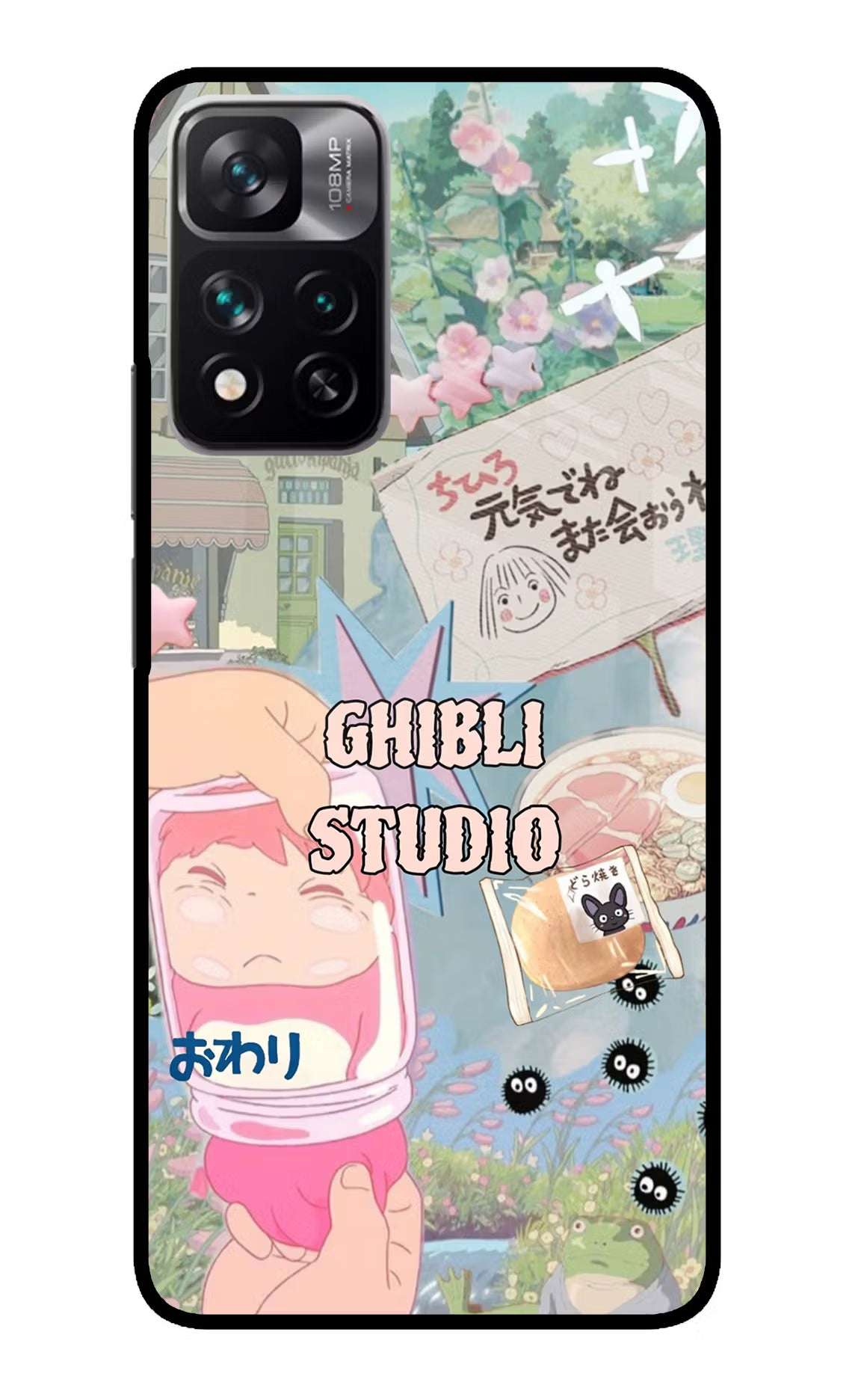 Studio Ghibli Redmi Note 13 Pro 5G Glass Case