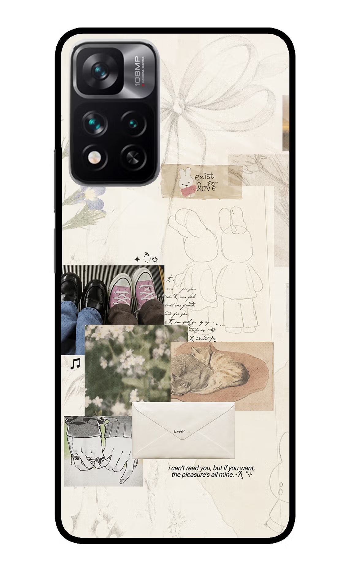 Soft Aesthetic Redmi Note 13 Pro 5G Glass Case