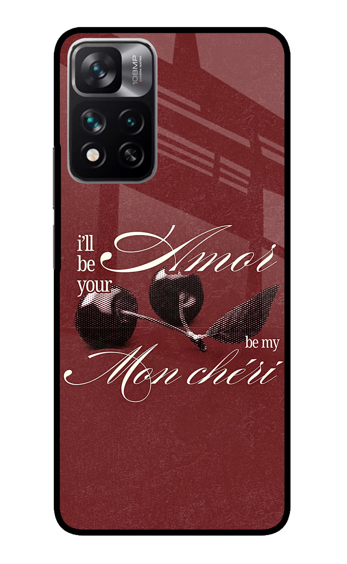 Velvet Cherry Redmi Note 13 Pro 5G Glass Case