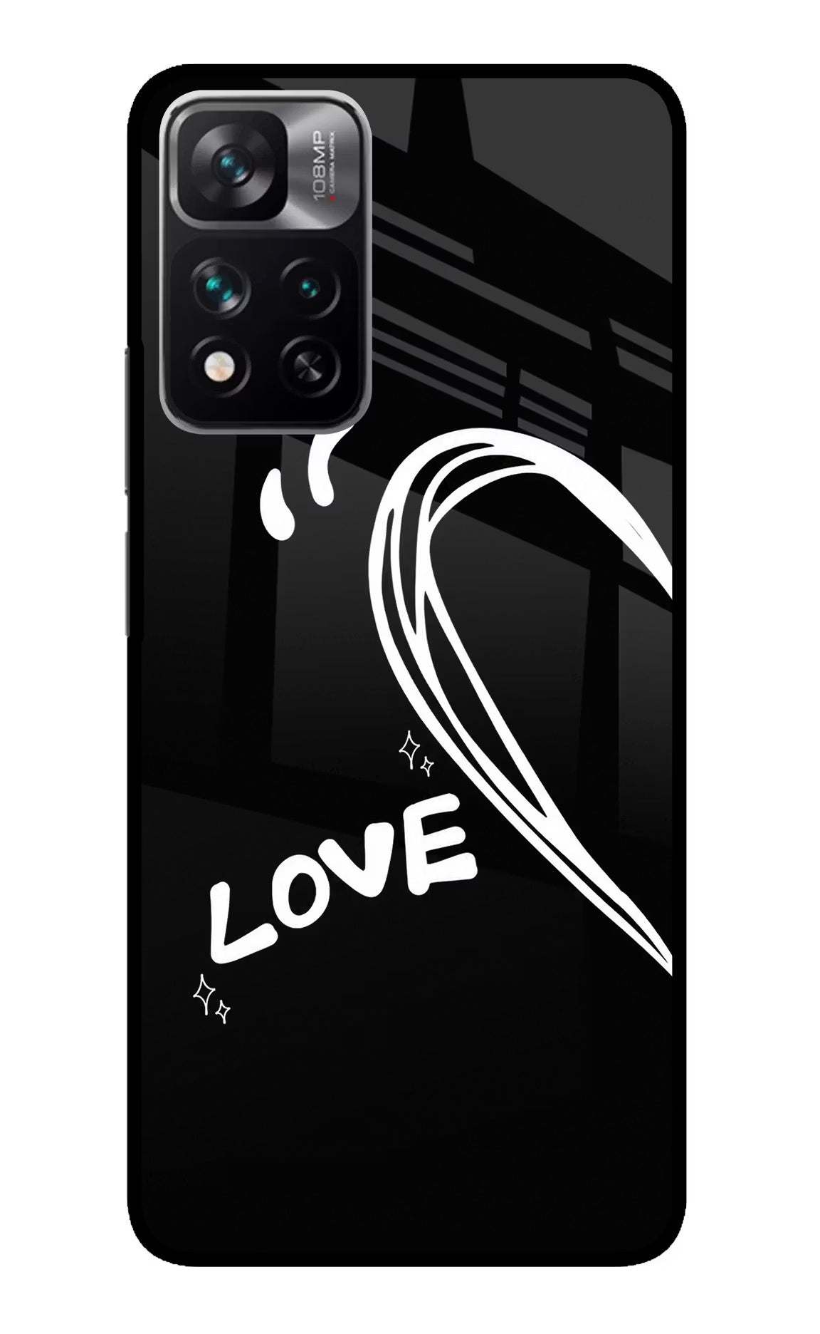 Love Line Redmi Note 13 Pro 5G Glass Case