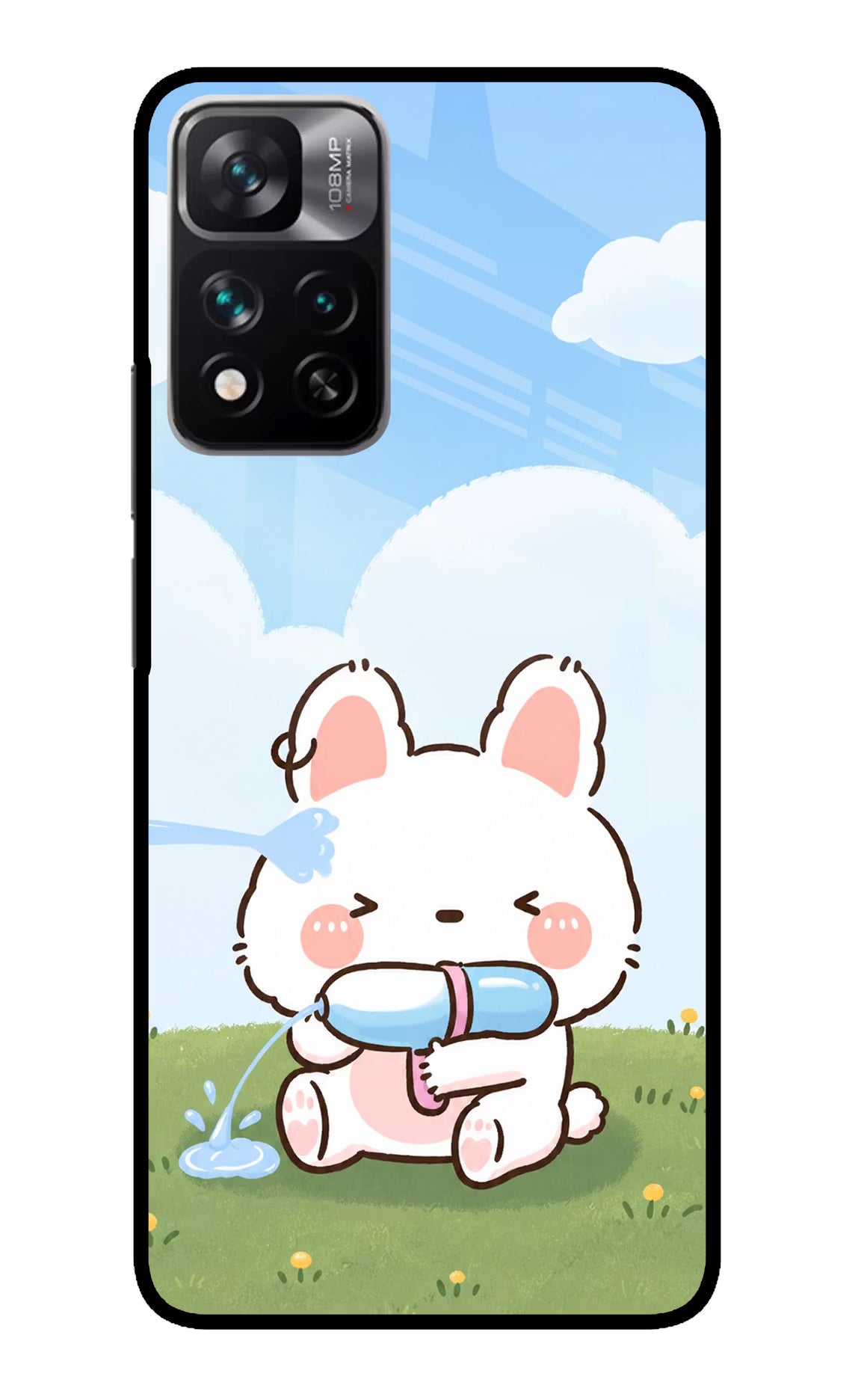 Bunny Treat Redmi Note 13 Pro 5G Glass Case