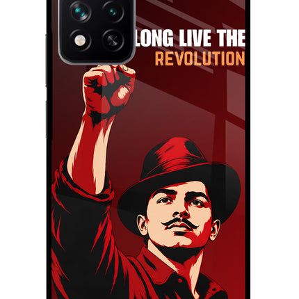 Bhagat Singh Revolution Redmi Note 13 Pro 5G Glass Case