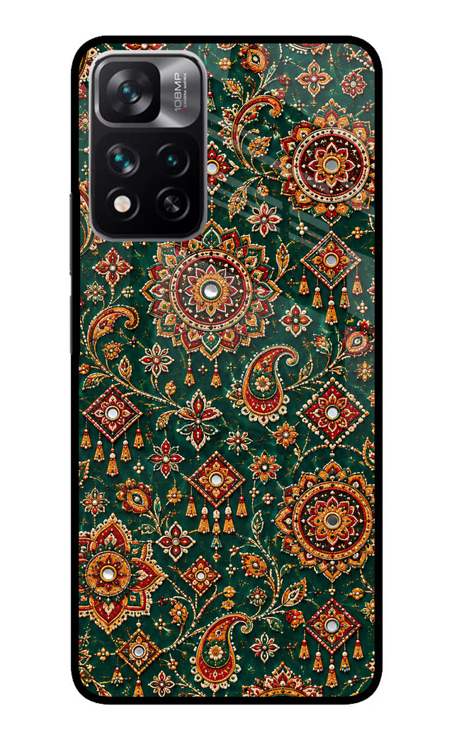 Green Pataka Redmi Note 13 Pro 5G Glass Case