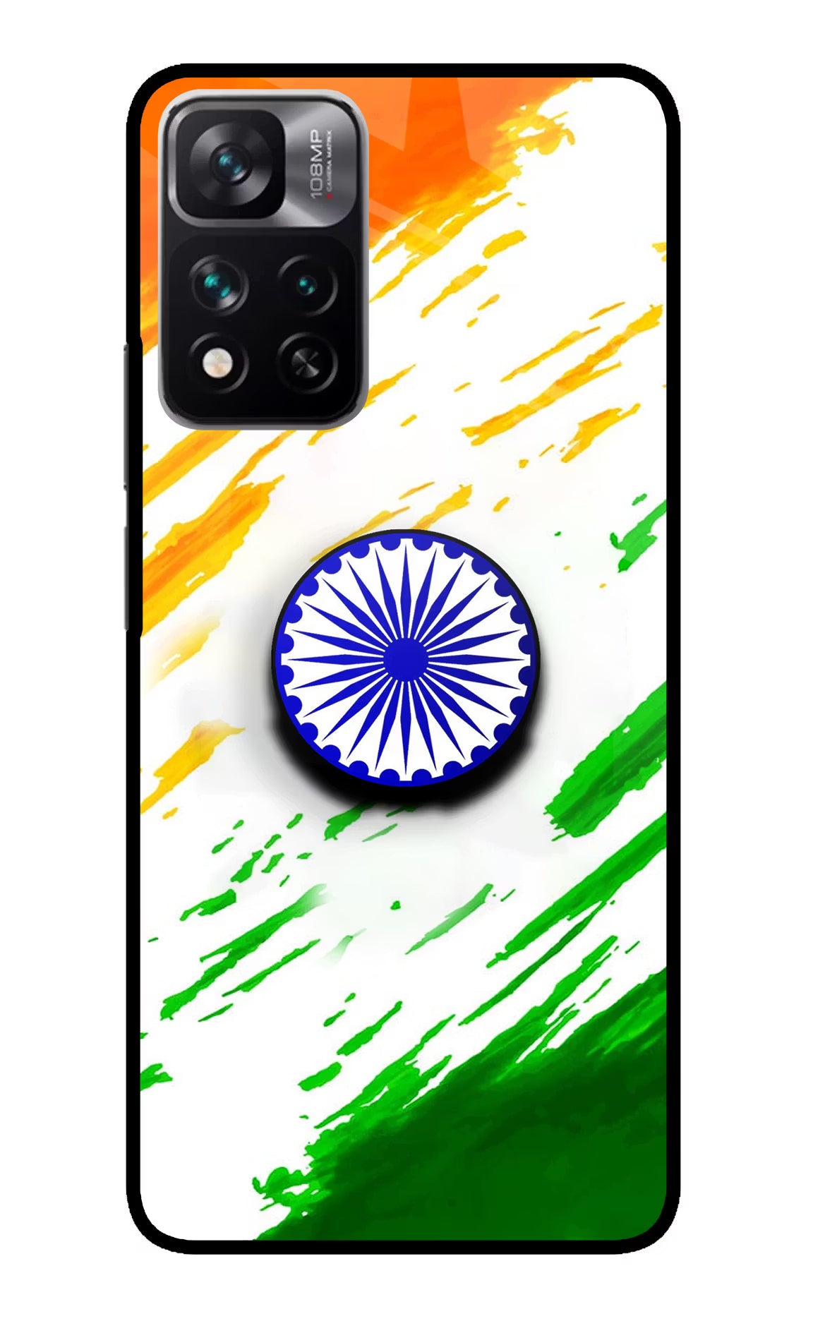 Indian Flag Ashoka Chakra Redmi Note 13 Pro 5G Pop Case by Casekaro