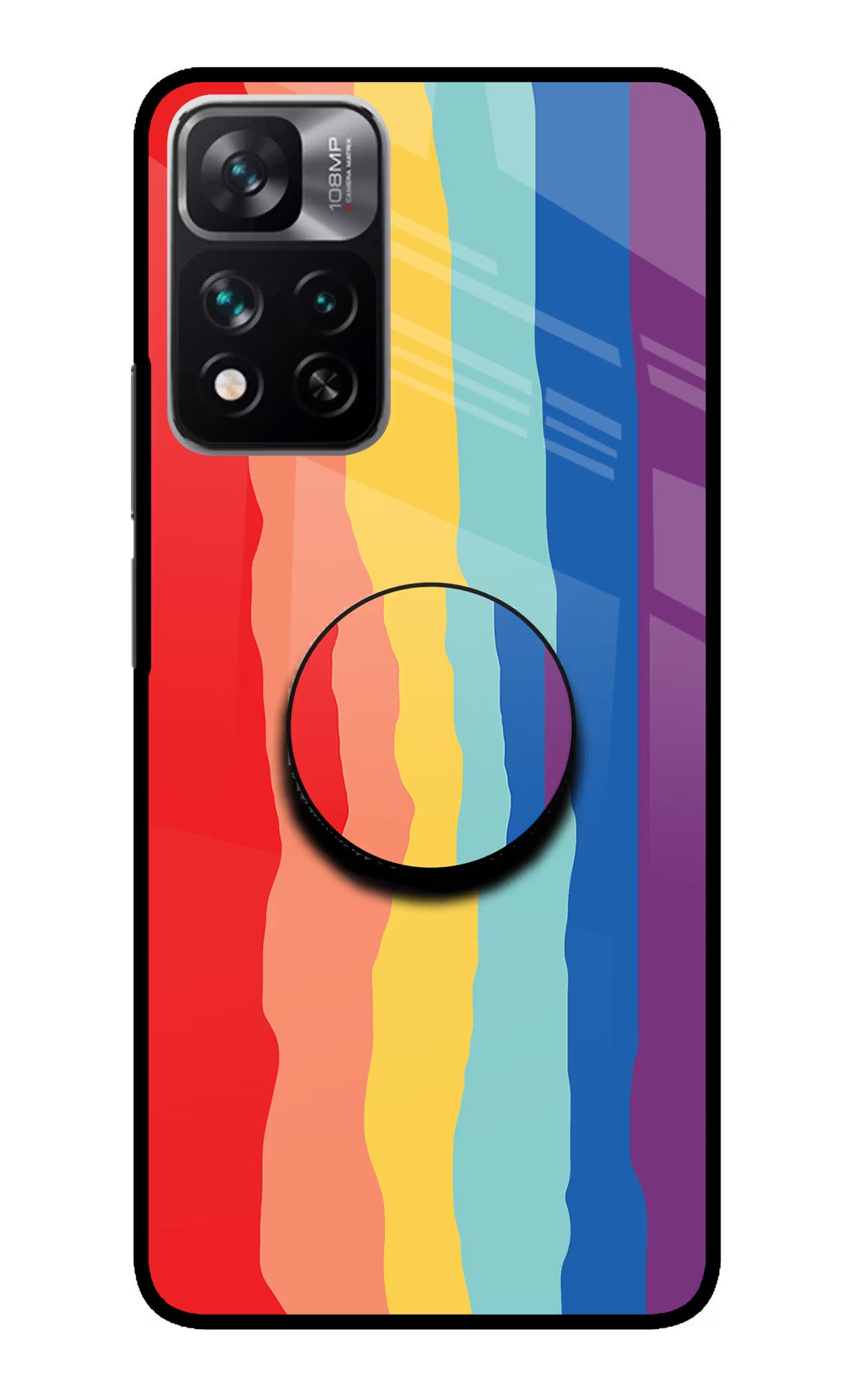 Rainbow Redmi Note 13 Pro 5G Pop Case by Casekaro