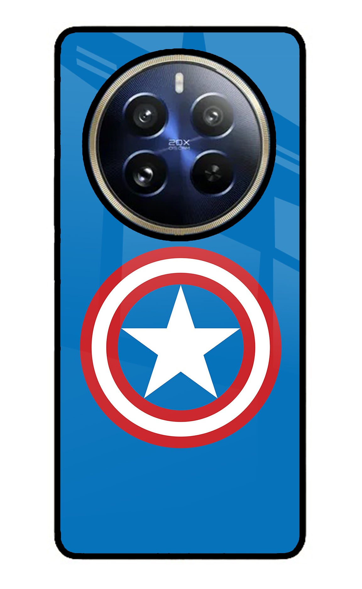 Captain America Logo Realme 12 Pro 5G/12 Pro+ 5G Back Cover