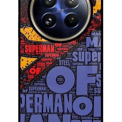 Superman Realme 12 Pro 5G/12 Pro+ 5G Glass Case