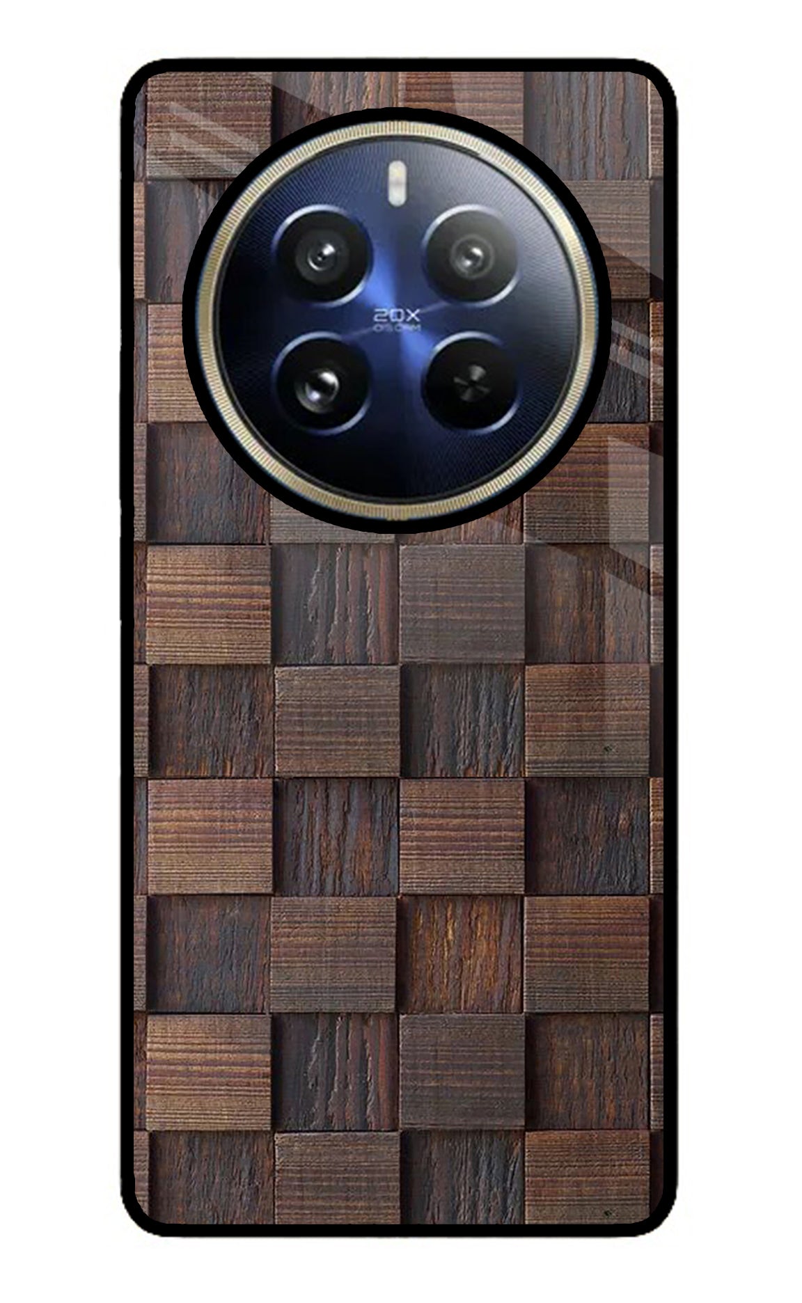 Wooden Cube Design Realme 12 Pro 5G/12 Pro+ 5G Back Cover