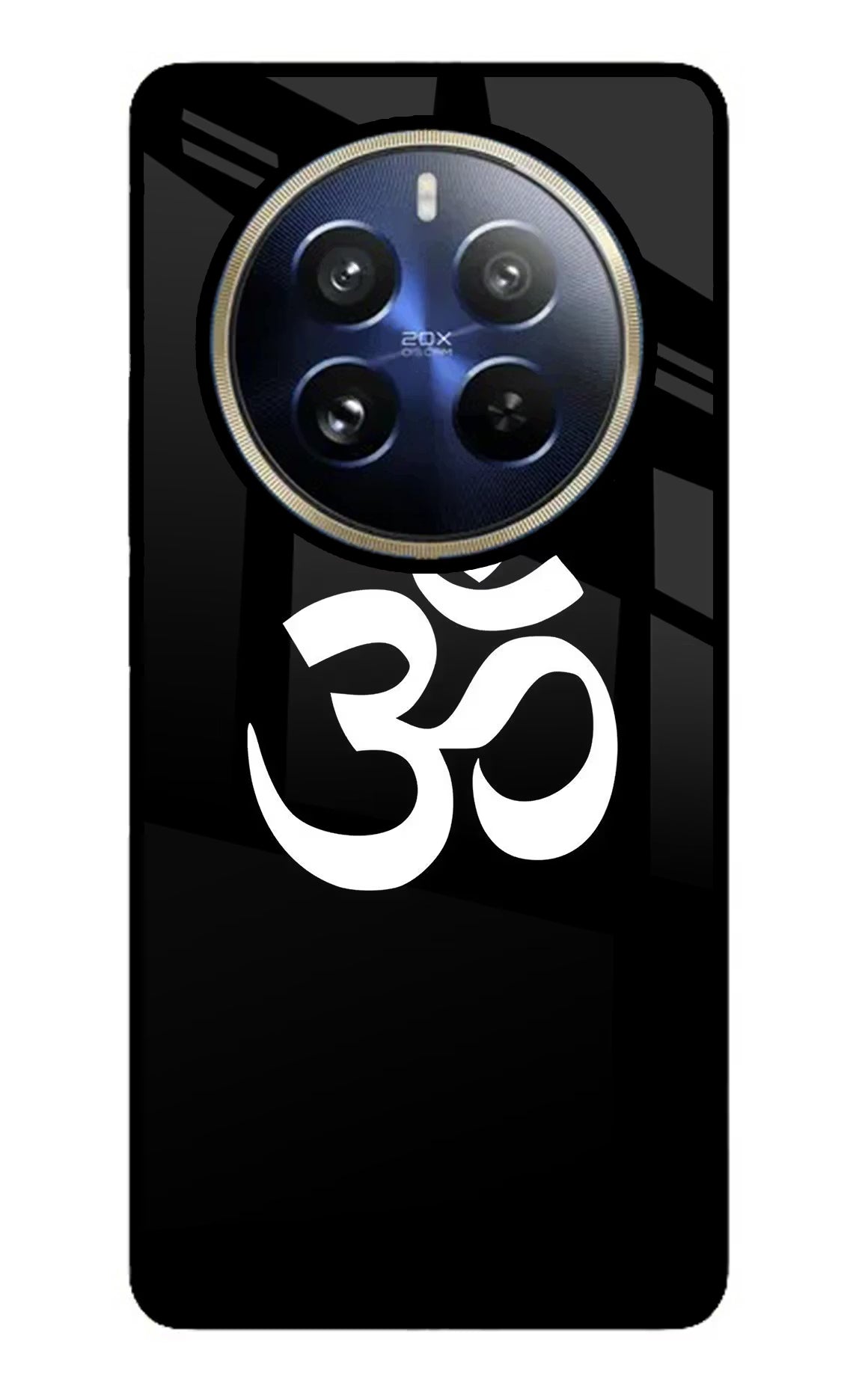 Om Realme 12 Pro 5G/12 Pro+ 5G Glass Case Back Cover by Casekaro