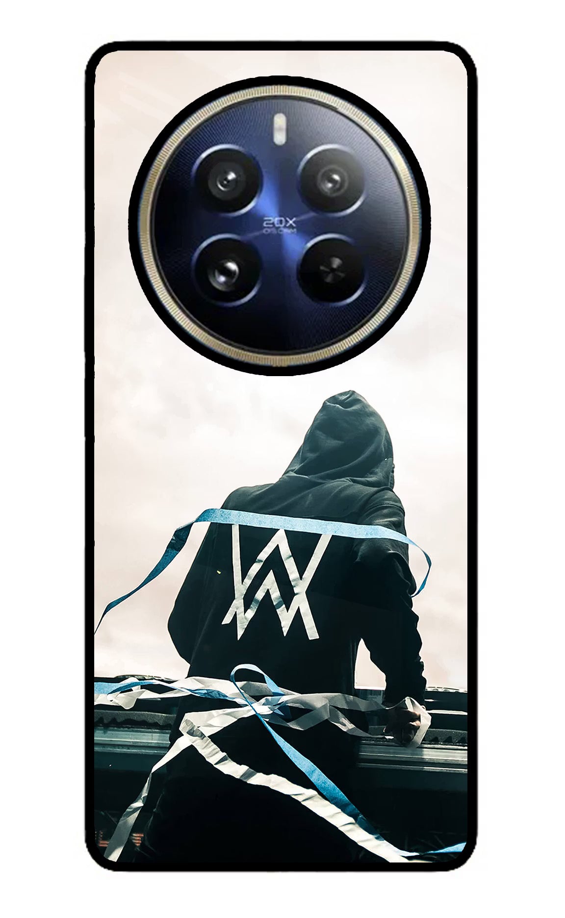 Alan Walker Realme 12 Pro 5G/12 Pro+ 5G Glass Case Back Cover by Casekaro
