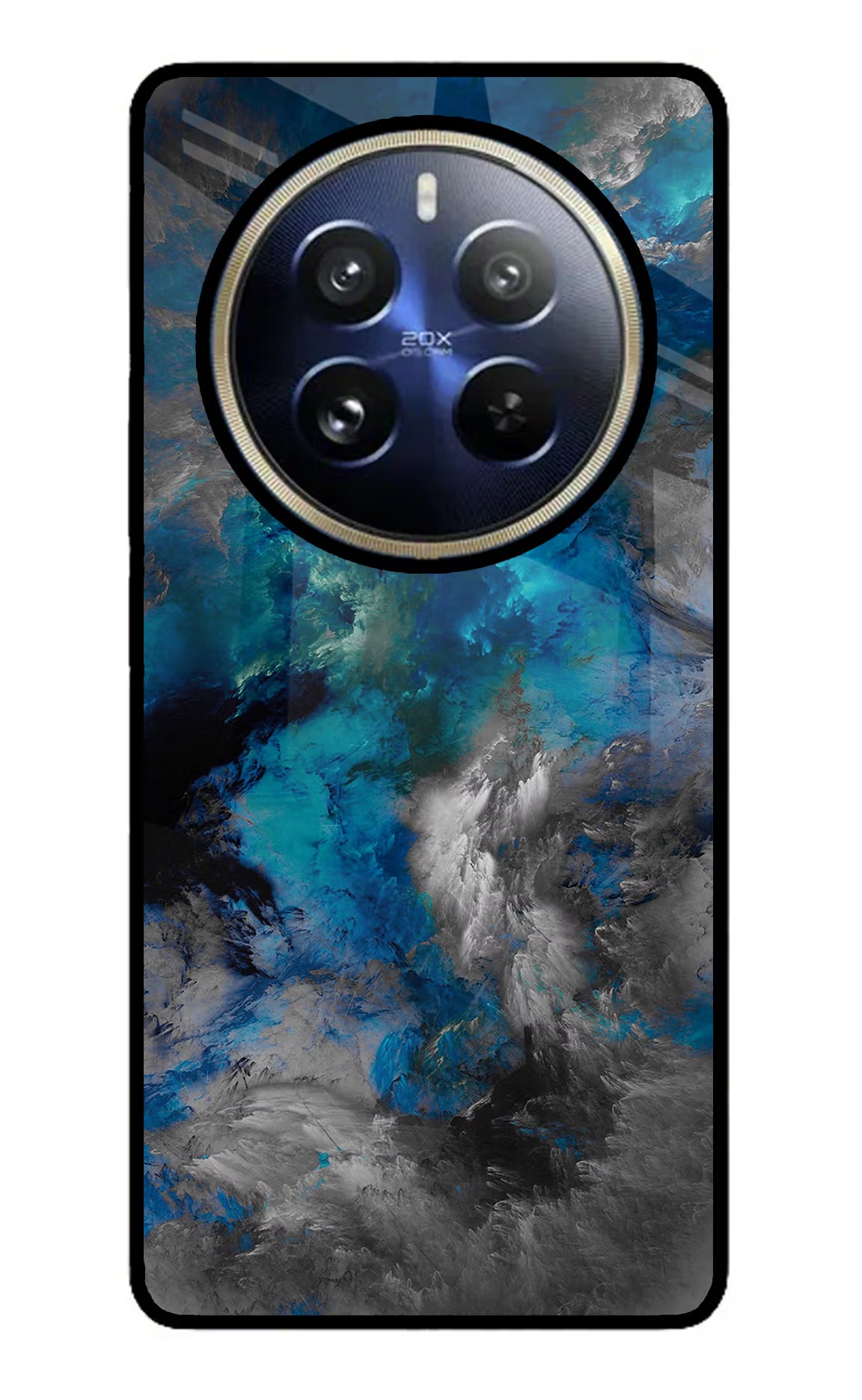 Artwork Realme 12 Pro 5G/12 Pro+ 5G Glass Case Back Cover by Casekaro