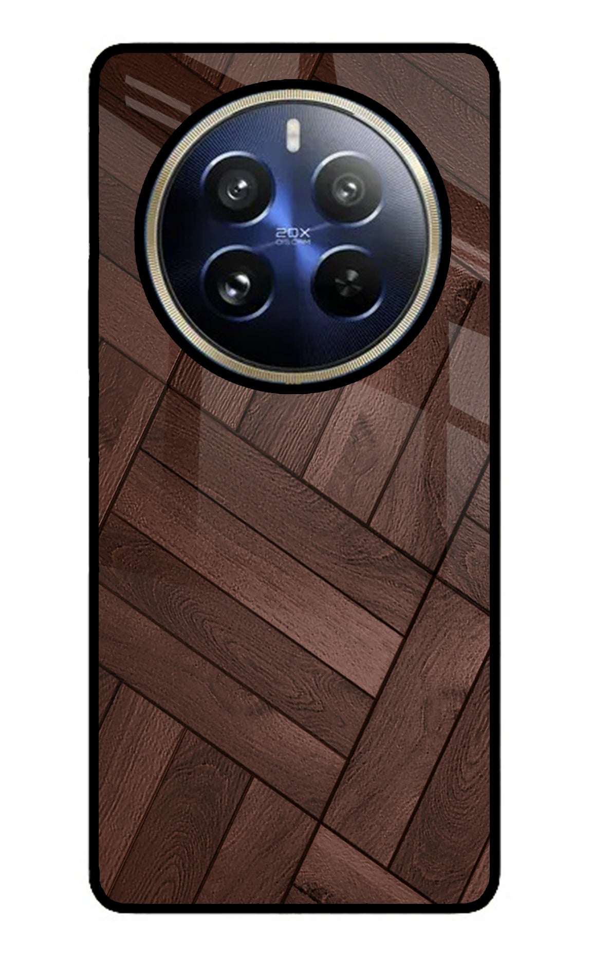 Wooden Texture Design Realme 12 Pro 5G/12 Pro+ 5G Back Cover