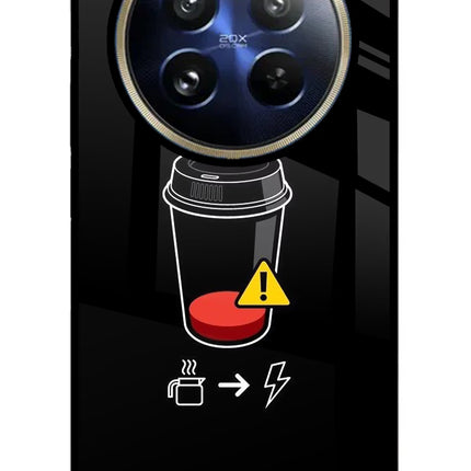 Coffee Realme 12 Pro 5G/12 Pro+ 5G Glass Case