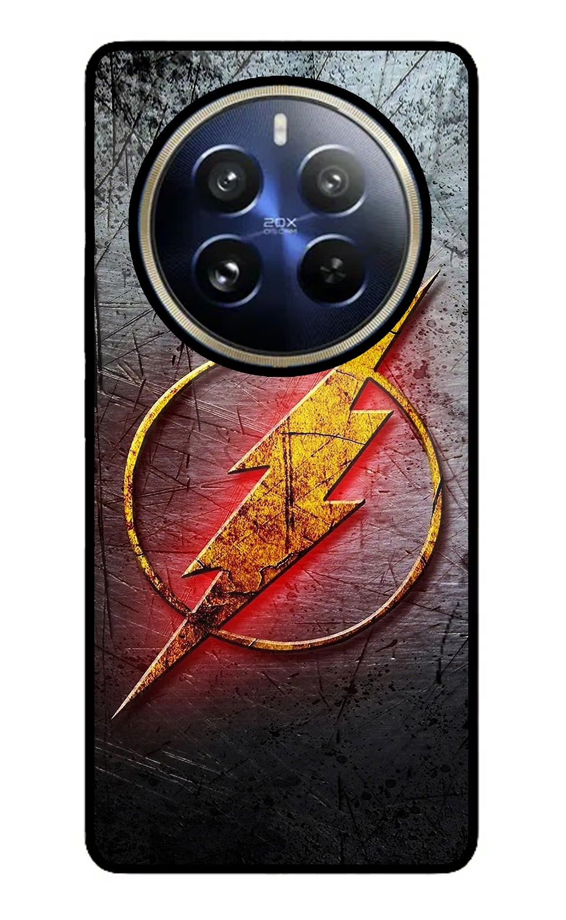 Flash Realme 12 Pro 5G/12 Pro+ 5G Glass Case Back Cover by Casekaro