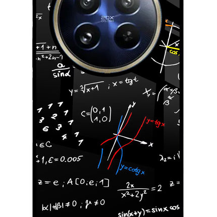 Mathematics Formula Realme 12 Pro 5G/12 Pro+ 5G Glass Case