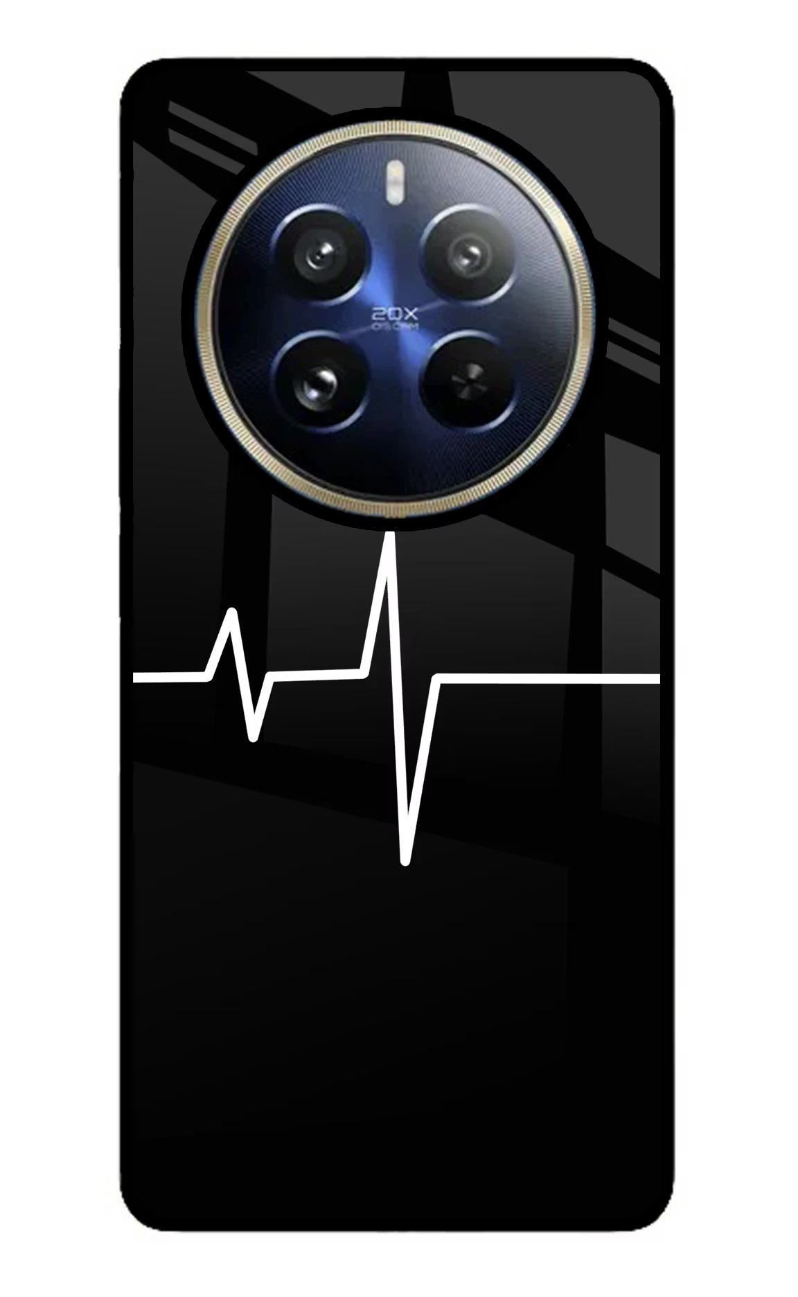 Heart Beats Realme 12 Pro 5G/12 Pro+ 5G Glass Case Back Cover by Casekaro