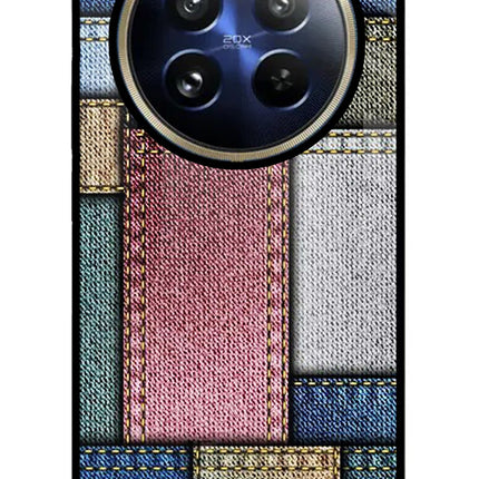 Multicolor Jeans Realme 12 Pro 5G/12 Pro+ 5G Glass Case