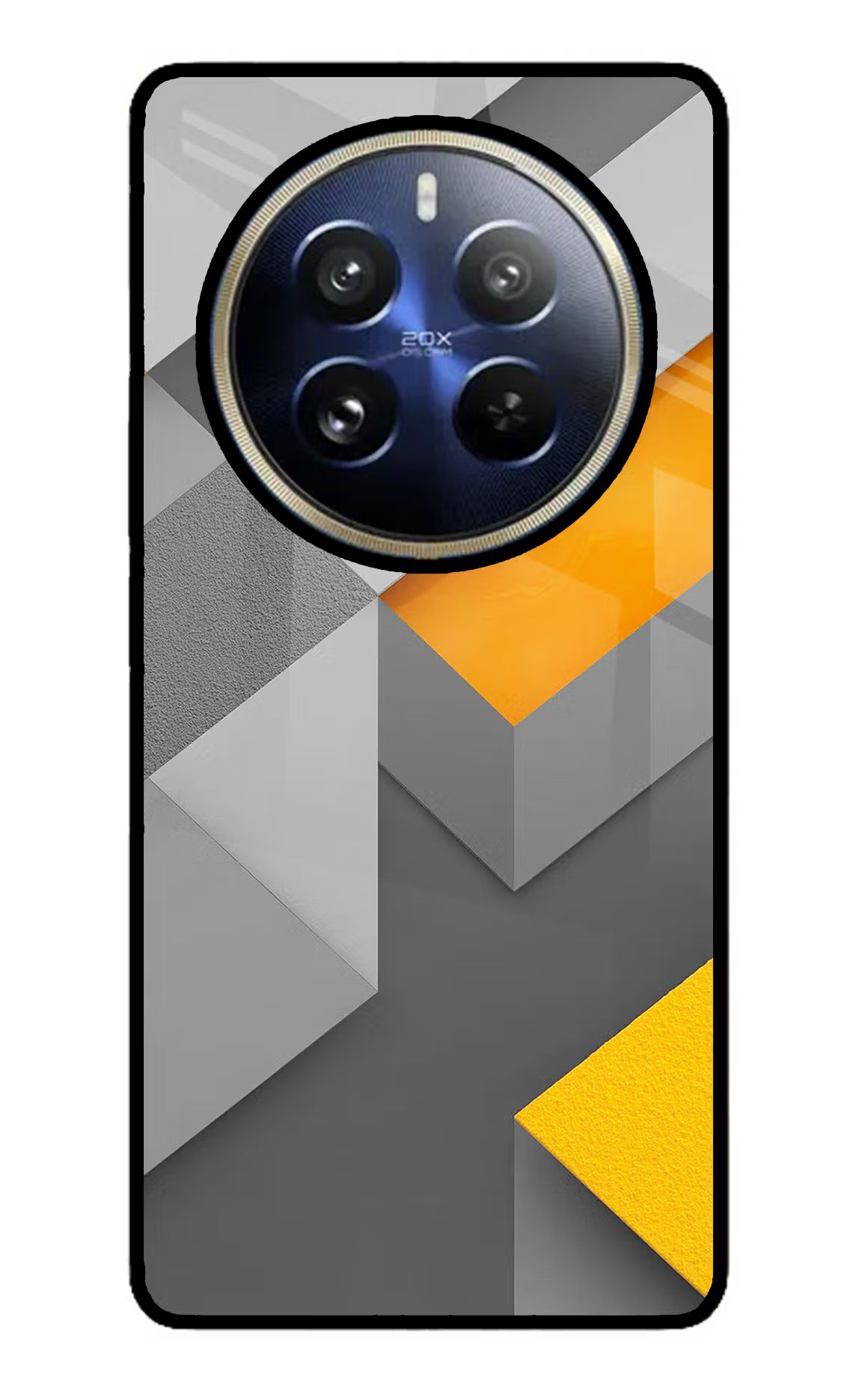 Abstract Realme 12 Pro 5G/12 Pro+ 5G Glass Case Back Cover by Casekaro