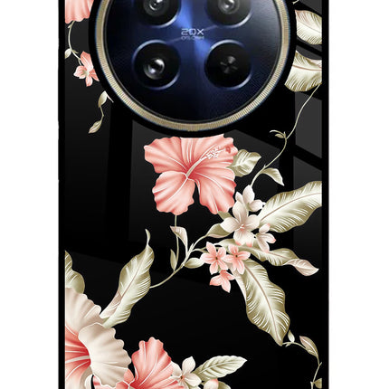 Flowers Realme 12 Pro 5G/12 Pro+ 5G Glass Case