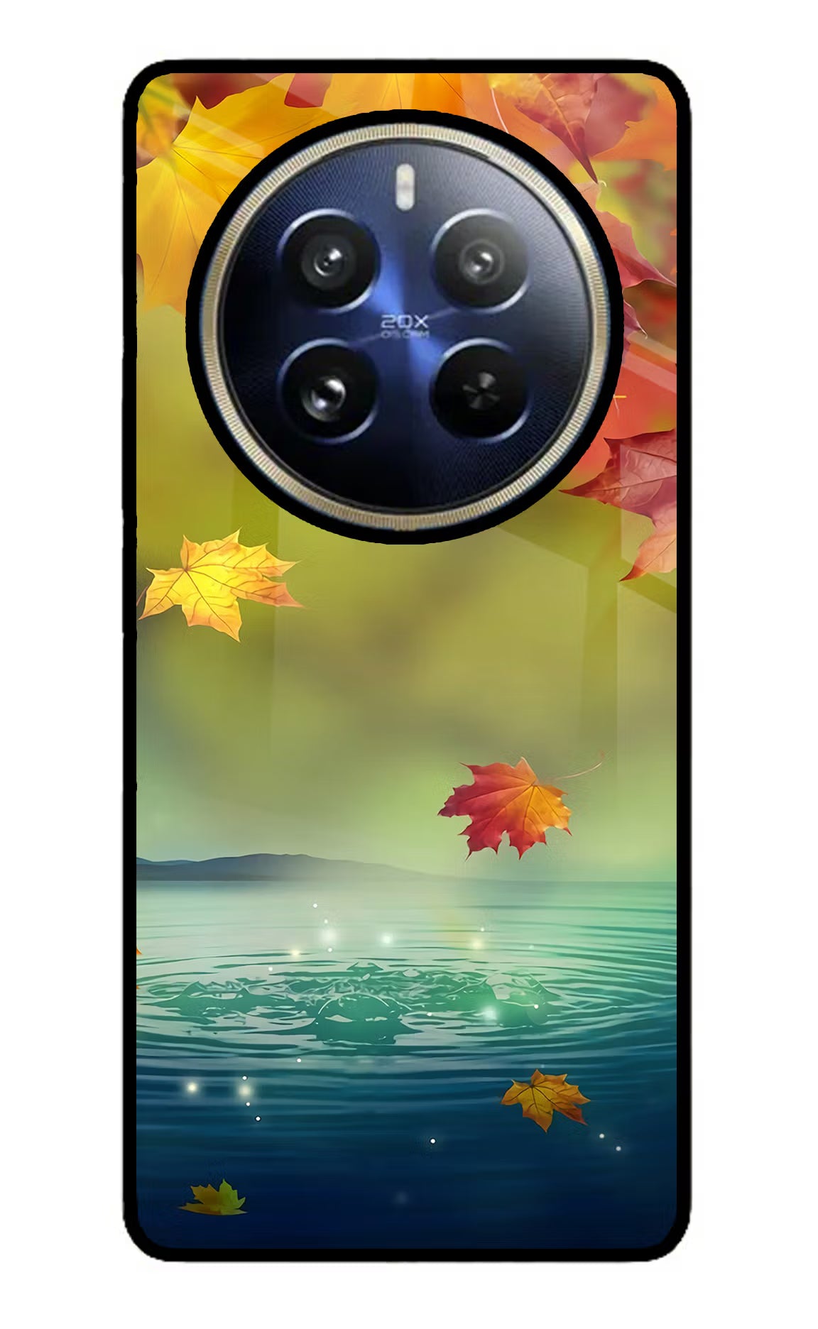 Flowers Realme 12 Pro 5G/12 Pro+ 5G Glass Case Back Cover by Casekaro