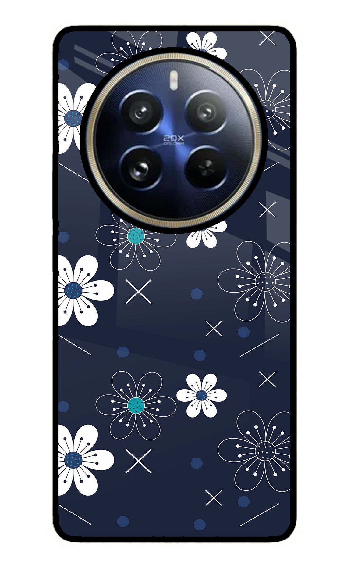 Flowers Realme 12 Pro 5G/12 Pro+ 5G Back Cover