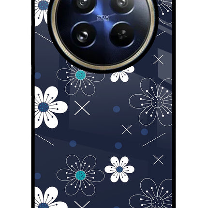 Flowers Realme 12 Pro 5G/12 Pro+ 5G Glass Case
