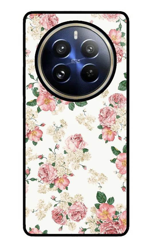 Flowers Realme 12 Pro 5G/12 Pro+ 5G Glass Case