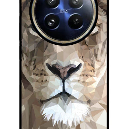 Lion Art Realme 12 Pro 5G/12 Pro+ 5G Glass Case