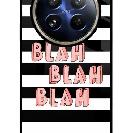Blah Blah Blah Realme 12 Pro 5G/12 Pro+ 5G Glass Case
