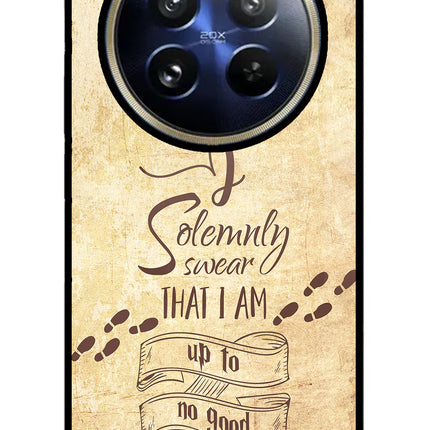 I Solemnly swear that i up to no good Realme 12 Pro 5G/12 Pro+ 5G Glass Case