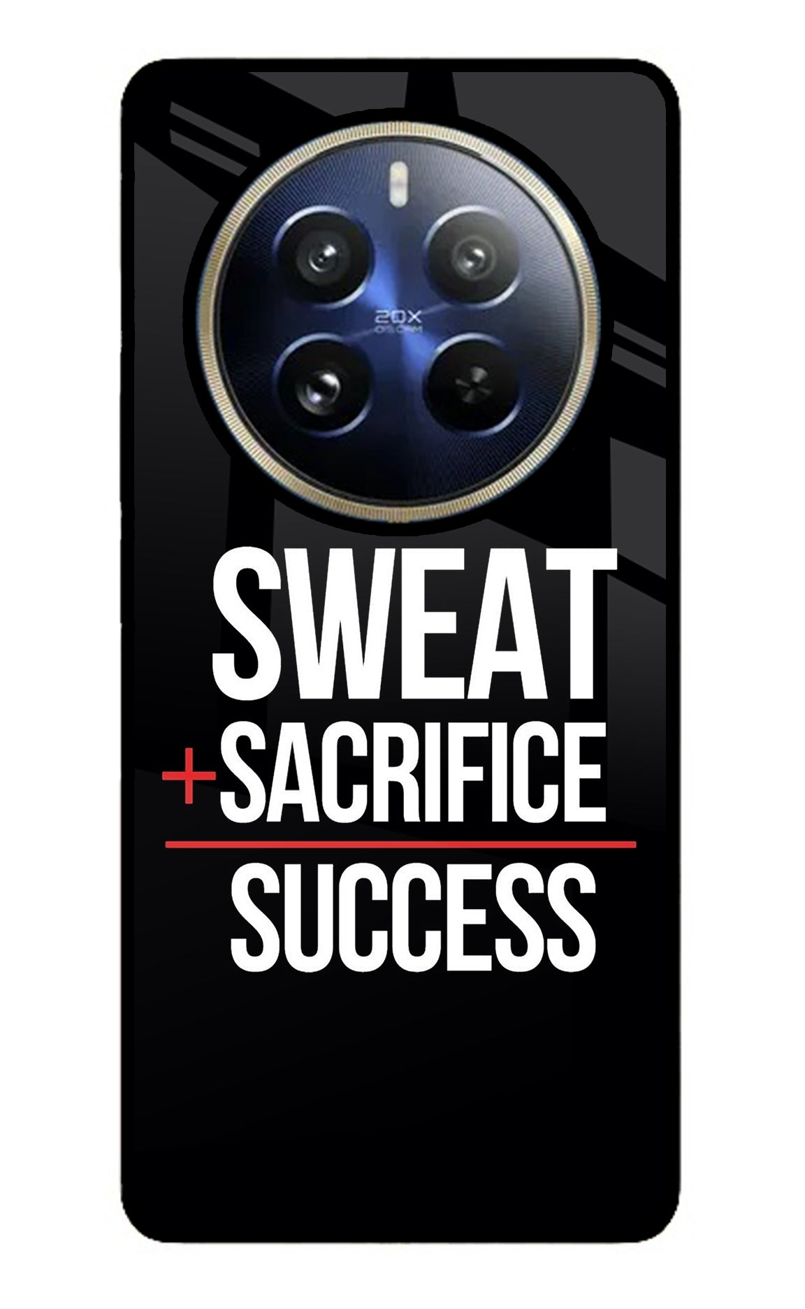 Sweat Sacrifice Success Realme 12 Pro 5G/12 Pro+ 5G Back Cover