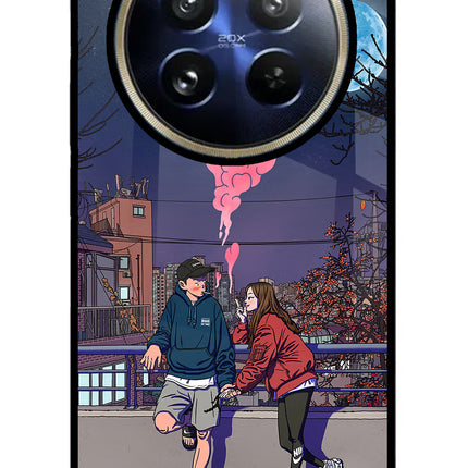 Chilling Couple Realme 12 Pro 5G/12 Pro+ 5G Glass Case