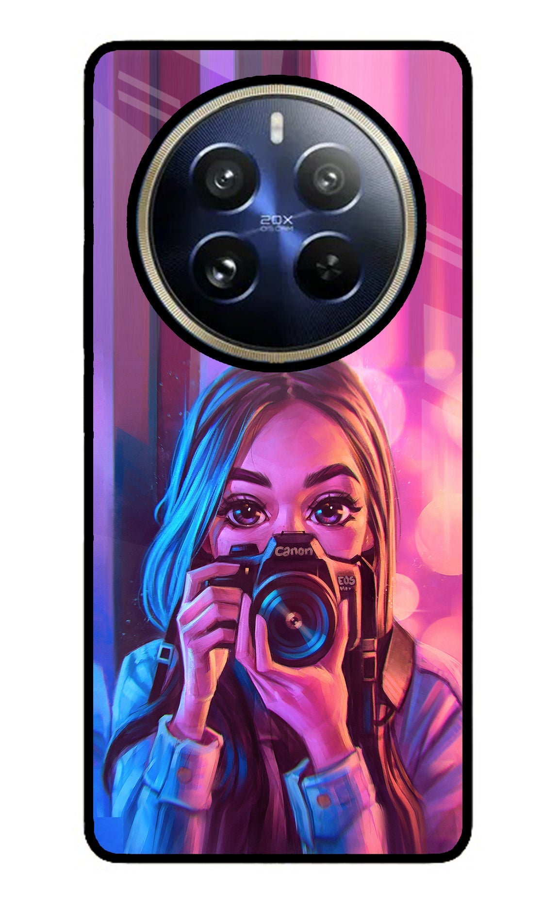 Girl Photographer Realme 12 Pro 5G/12 Pro+ 5G Glass Case